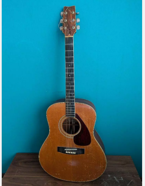 Acoustic Guitar Yamaha FG-580 Natural Made in Japan