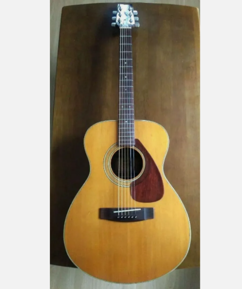 YAMAHA FG-250 Green Label guitar acoustic Vintage From Japan