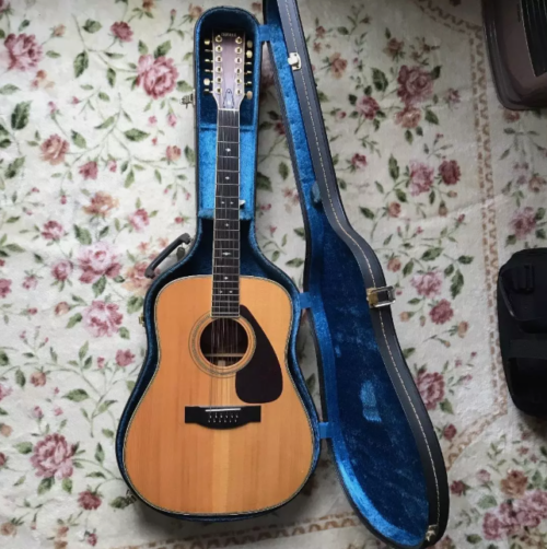 Yamaha L-12-8A Made in 1979 12 String Acoustic Guitar